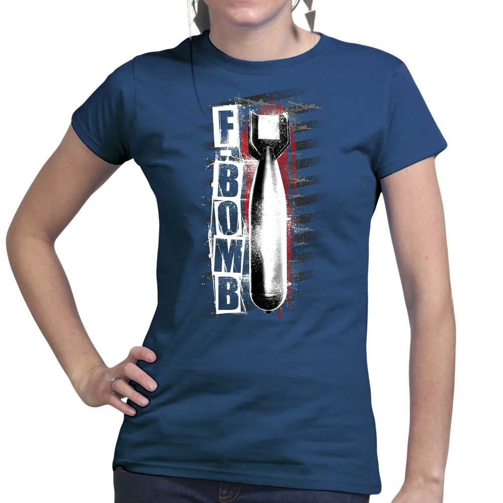 Ladies The F Bomb T-shirt – Forged From Freedom