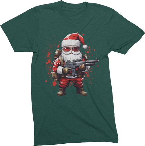 Tactical Santa T-shirt