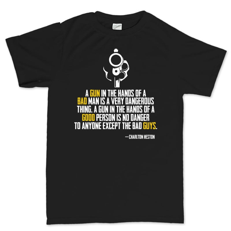 Charlton Heston Quote Men's T-shirt