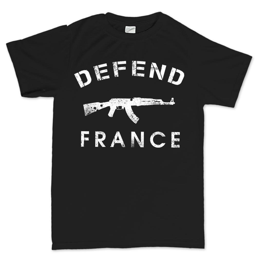 Defend France Mens Forged From T-shirt Freedom –