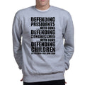 Armed Defence Irony Sweatshirt