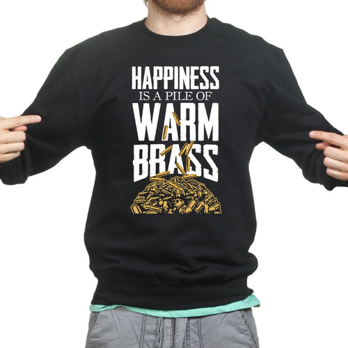 Happiness Is A Pile Of Warm Brass Sweatshirt