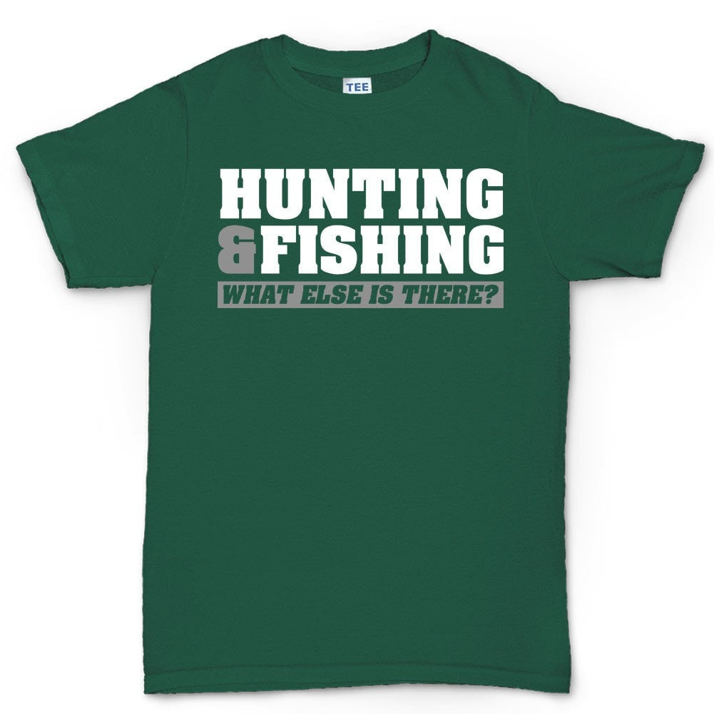 Hunting and Fishing Mens T-shirt – Forged From Freedom