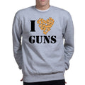 I Love Guns Sweatshirt