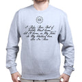 I Prefer Peace, Thomas Paine Mens Sweatshirt