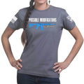 Possible Modifications AR Chainsaw Ladies T-shirt