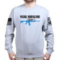 Possible Modifications AR Laser Shark Sweatshirt