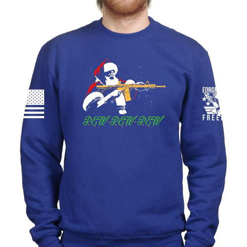 Pew Pew Santa Sweatshirt