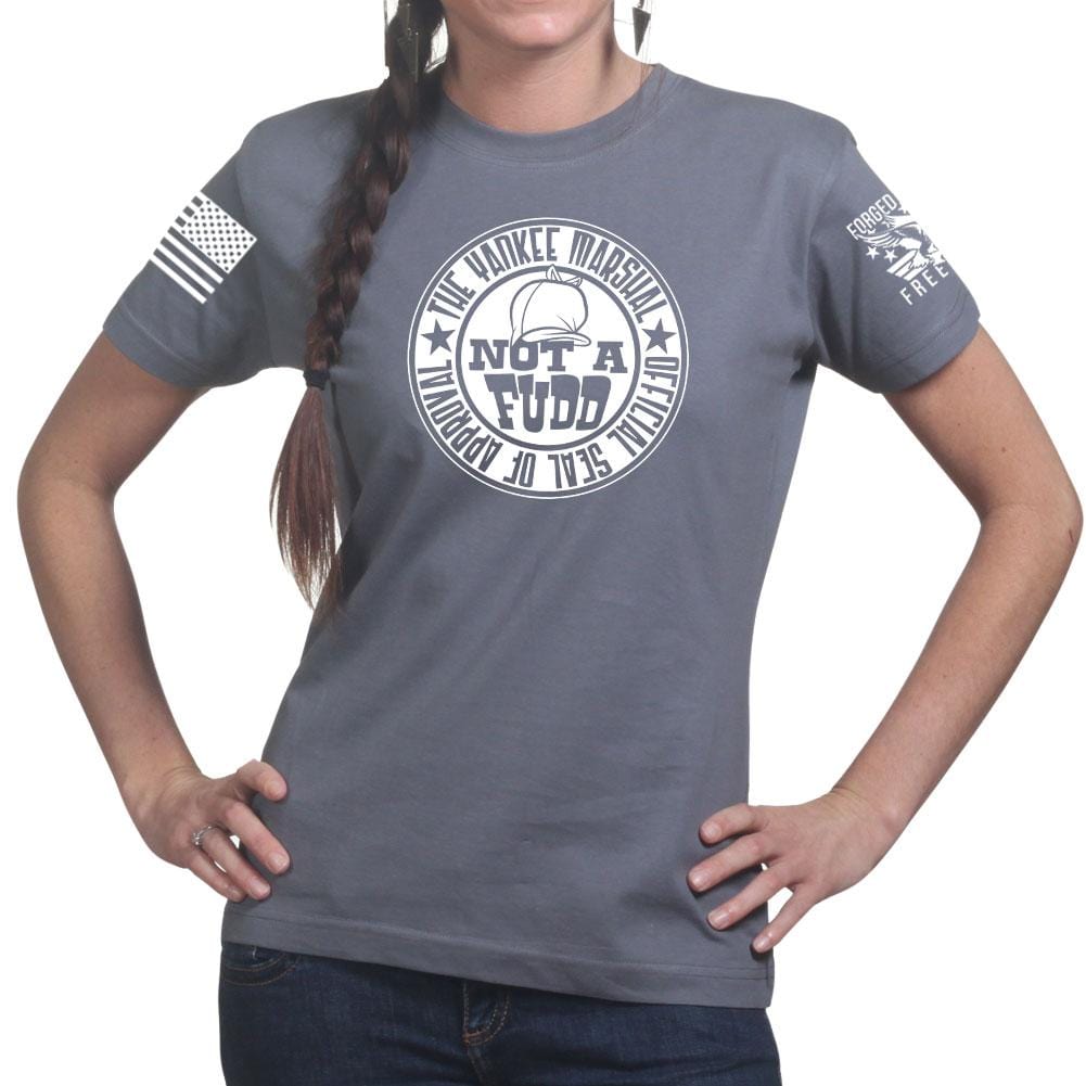 Ladies Yankee Marshal Fudd Seal of Approval T-Shirt 3XL / Charcoal