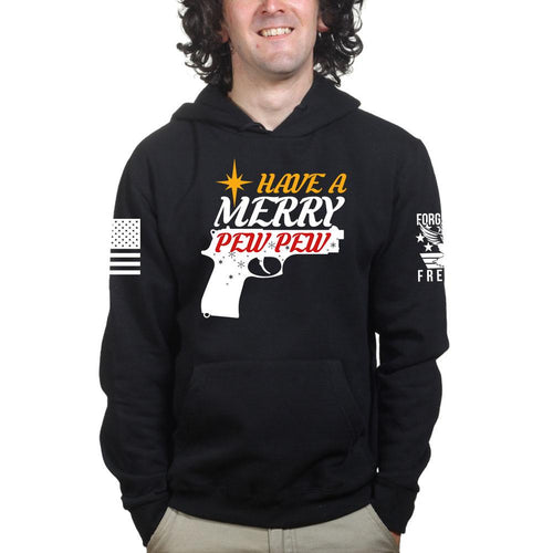 We Wish You A Merry Pew Pew Hoodie